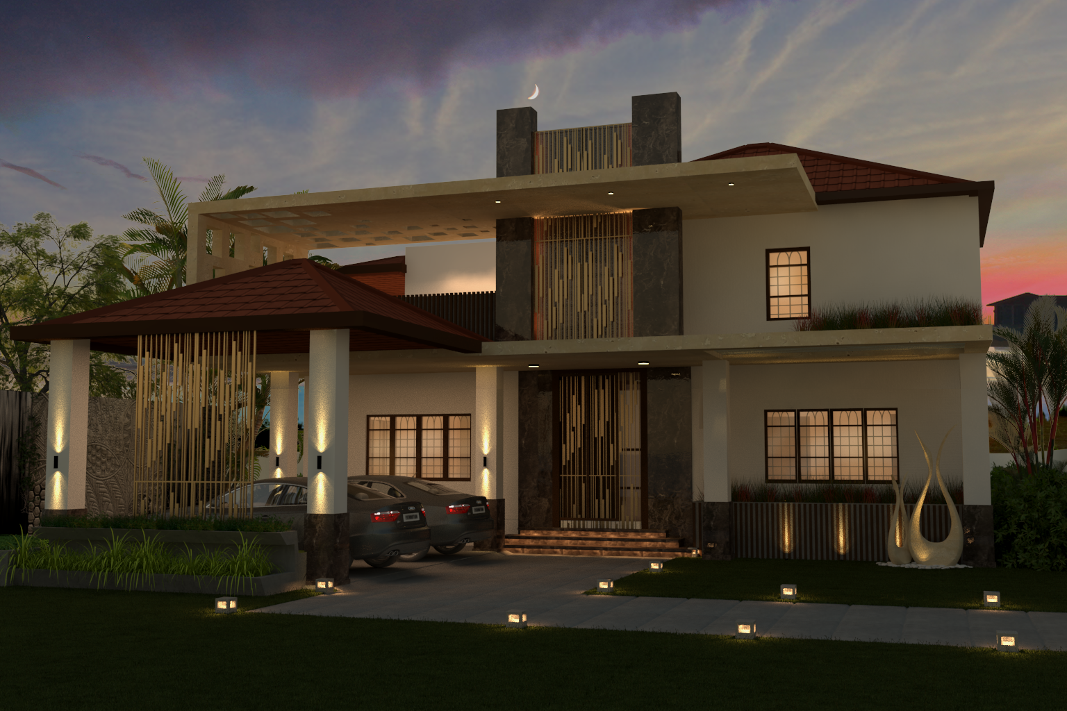 Sagar Residence - Luxury Residence in Dindikal, constructed by Terra72